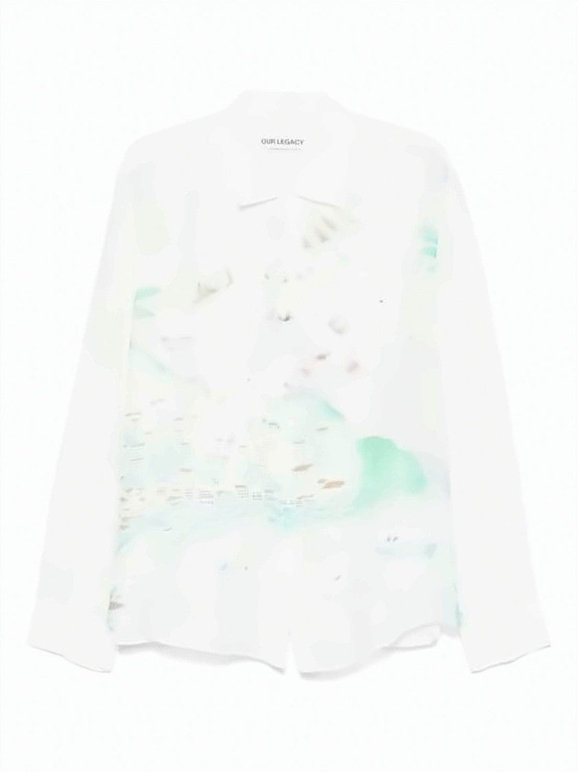 Our Legacy Lightweight Semi-Sheer Long-Sleeve Shirt