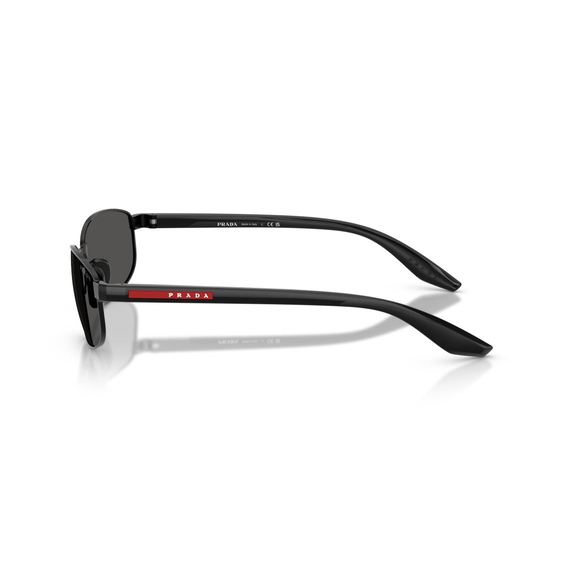 Prada Linea Rossa 0Ps B53s Rectangular Metal Frame Sunglasses