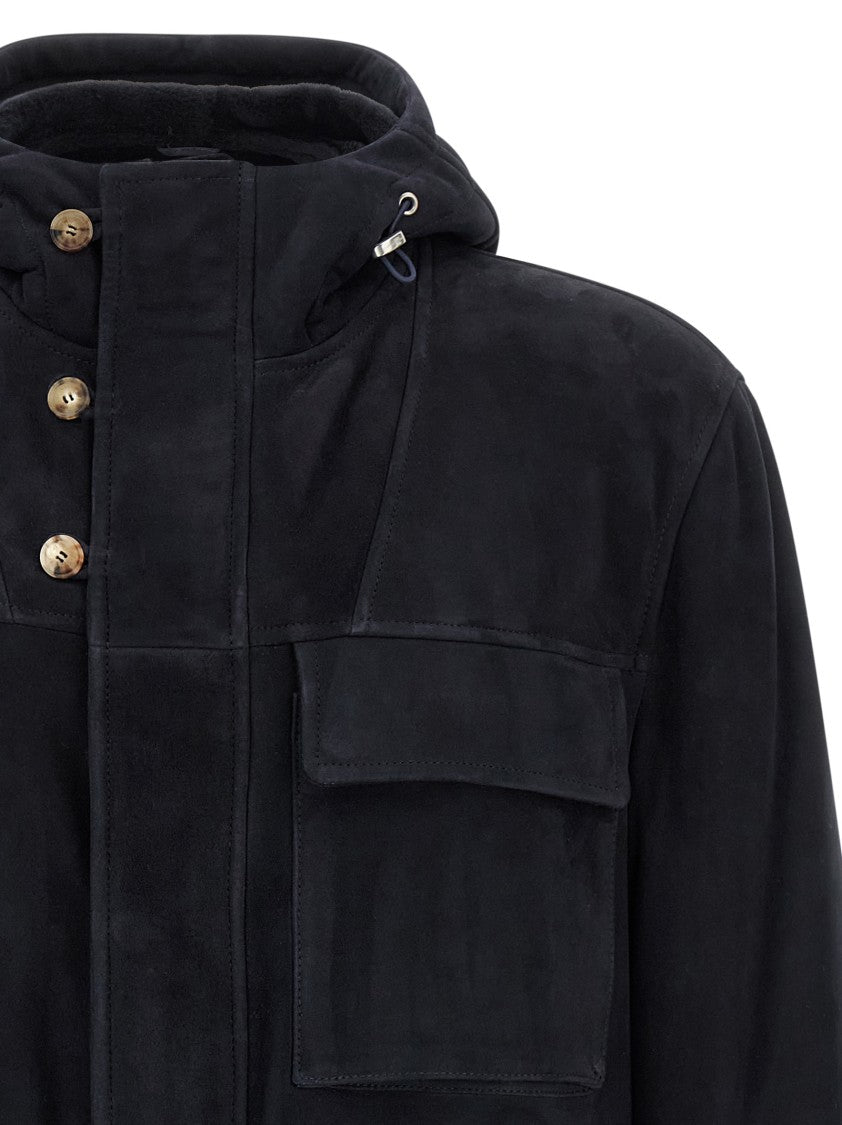 Brunello Cucinelli Suede Jacket