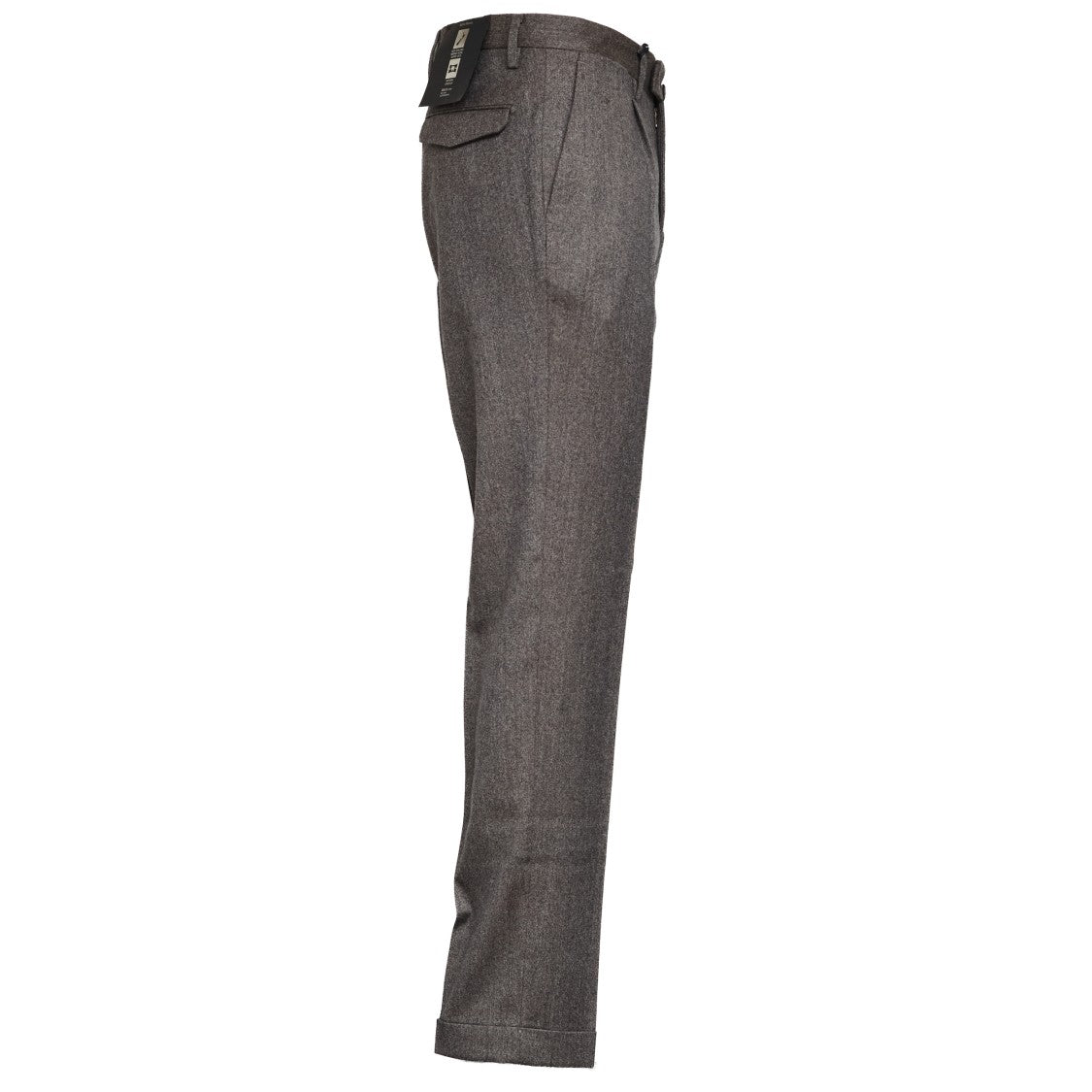 Briglia 1949 Chocolate Brown Wool Trousers
