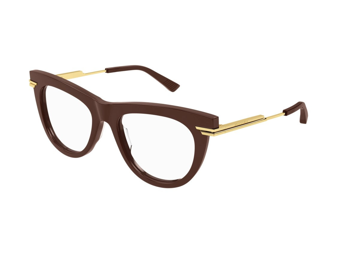 Bottega Veneta Gold Bv1297o Metal Cat-Eye Sunglasses