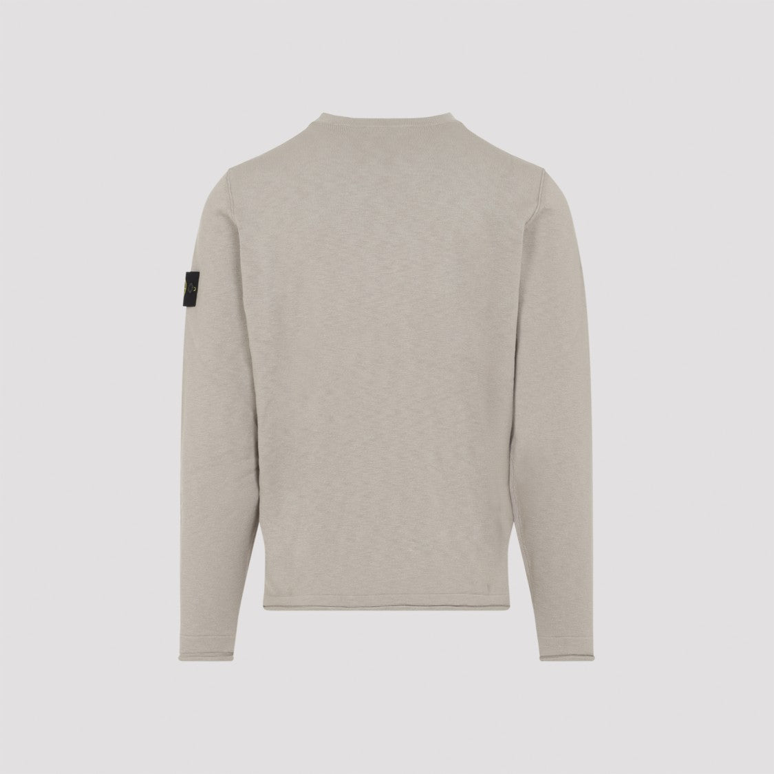 Stone Island Desert Sand Cotton Crew Neck Pullover