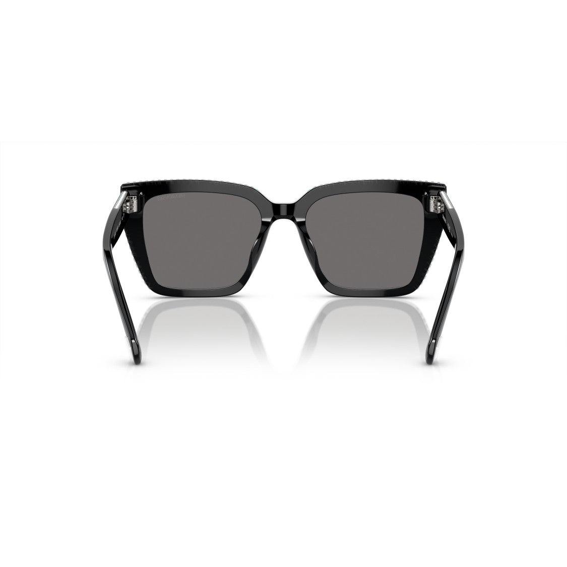 Swarovski 0Sk6013 Oversized Square Frame Sunglasses With Crystal Accents