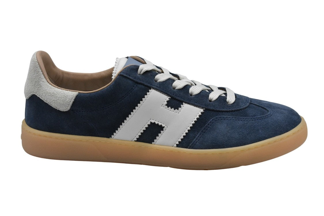 Hogan Blue Sneakers With Contrasting Laces