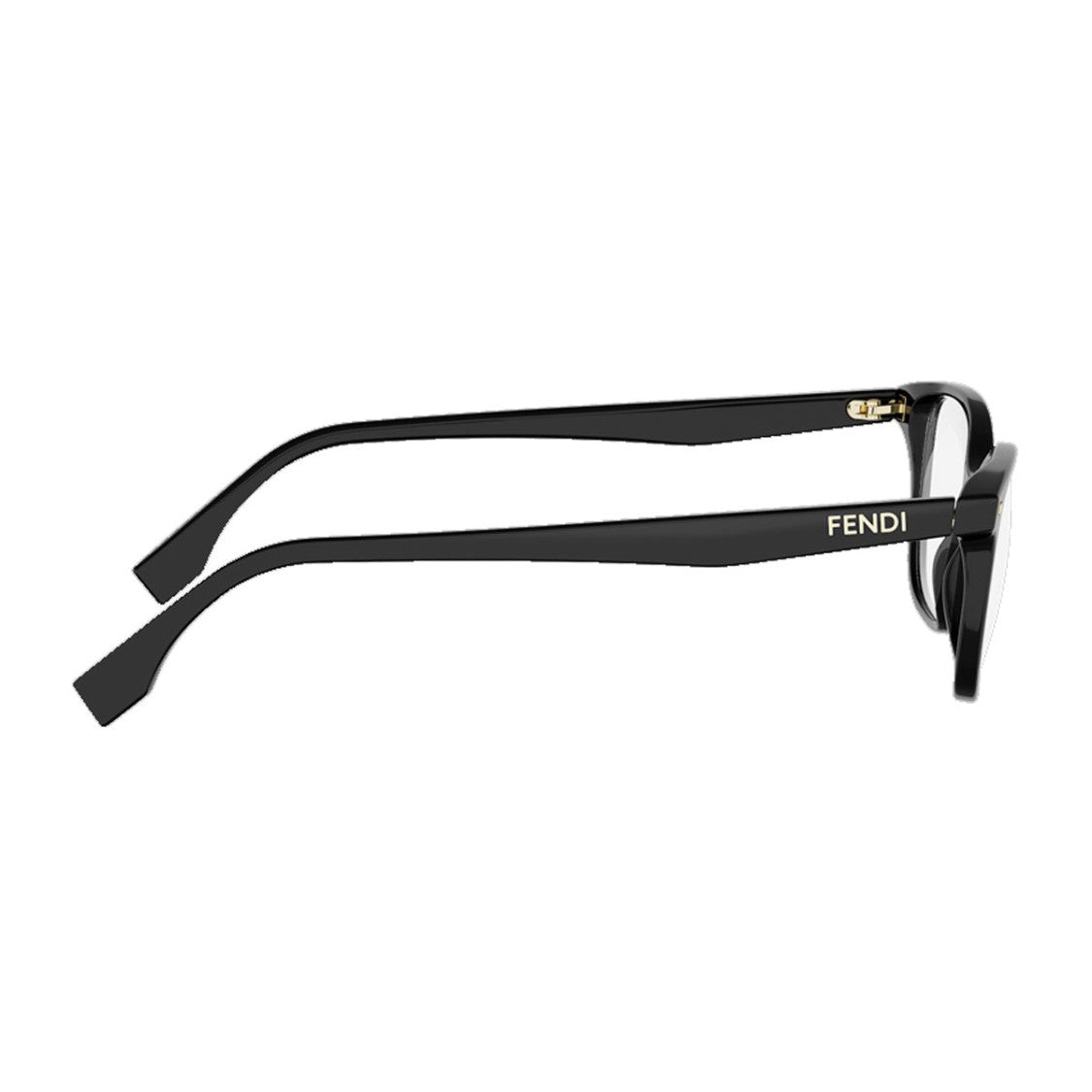 Fendi Black Fendi Line Fe50162i Rectangular Eyeglasses