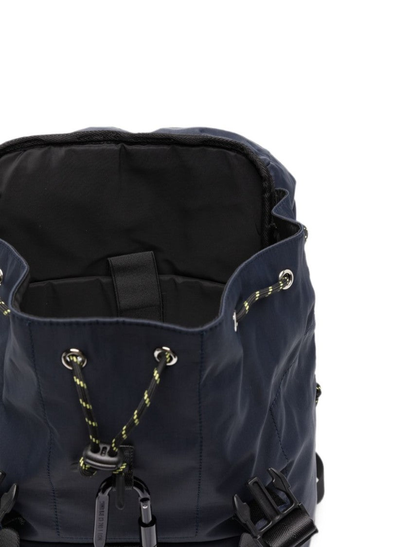 A.P.C. Black Trek Buckle Structured Backpack