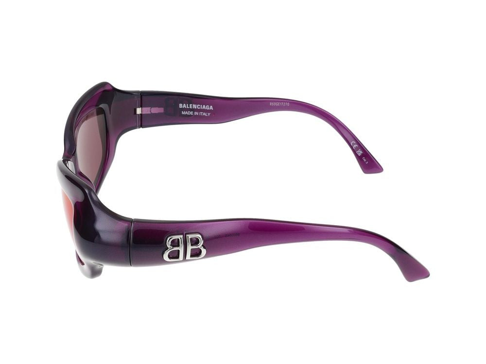 Balenciaga Sunglasses Balenciaga Bb0354s 004 Violet Violet Violet 59/17/145