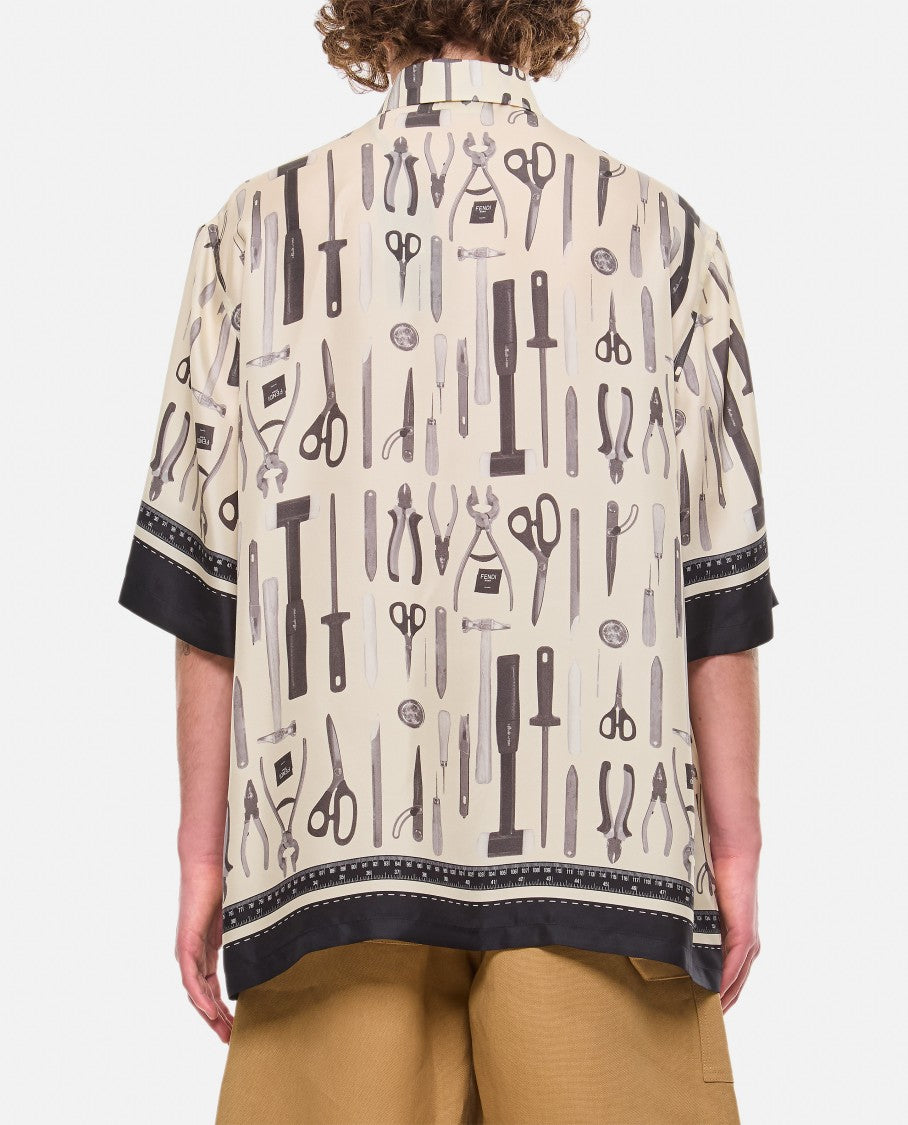 Fendi Tools Silk Shirt