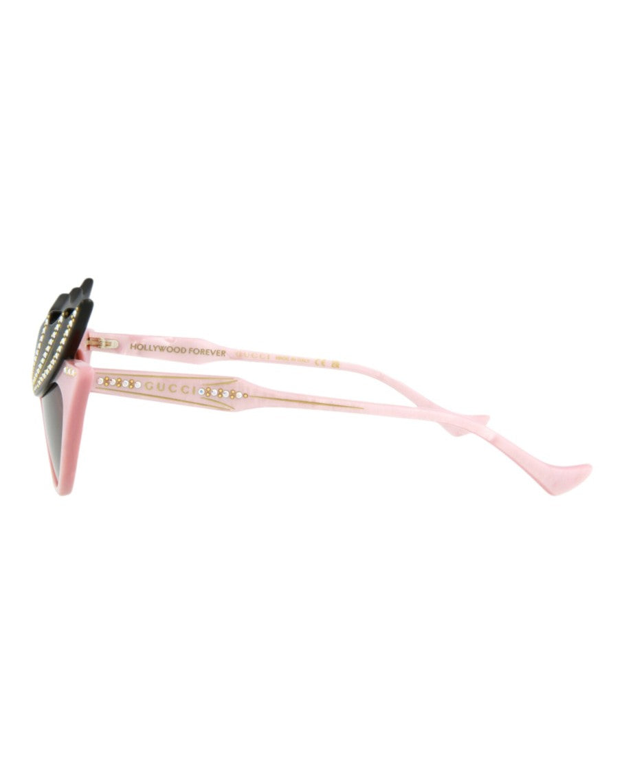 Gucci Cat Eye-Frame Acetate Sunglasses
