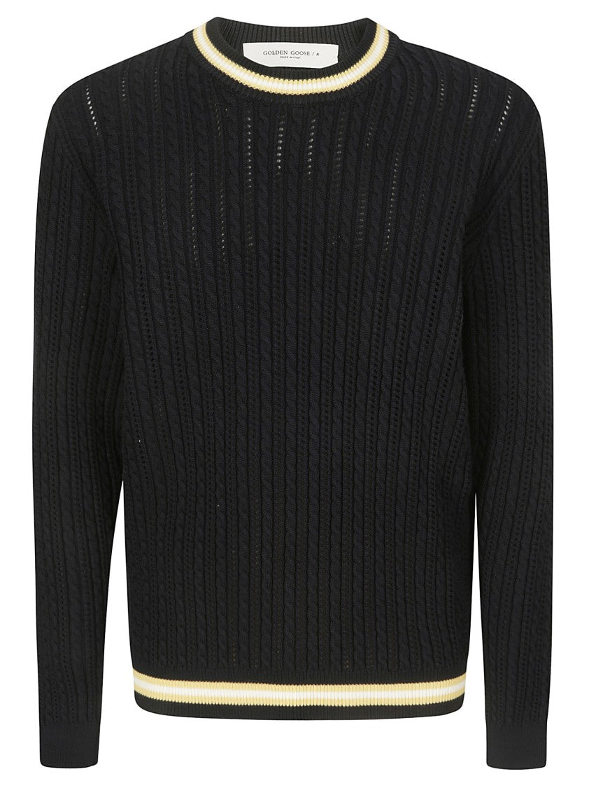 Golden Goose Long-Sleeved Cable Sweater
