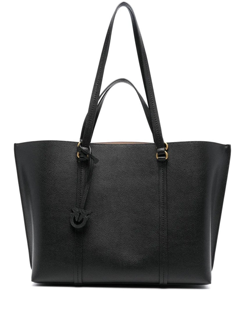 Pinko Large Tumbled Shopper Bag