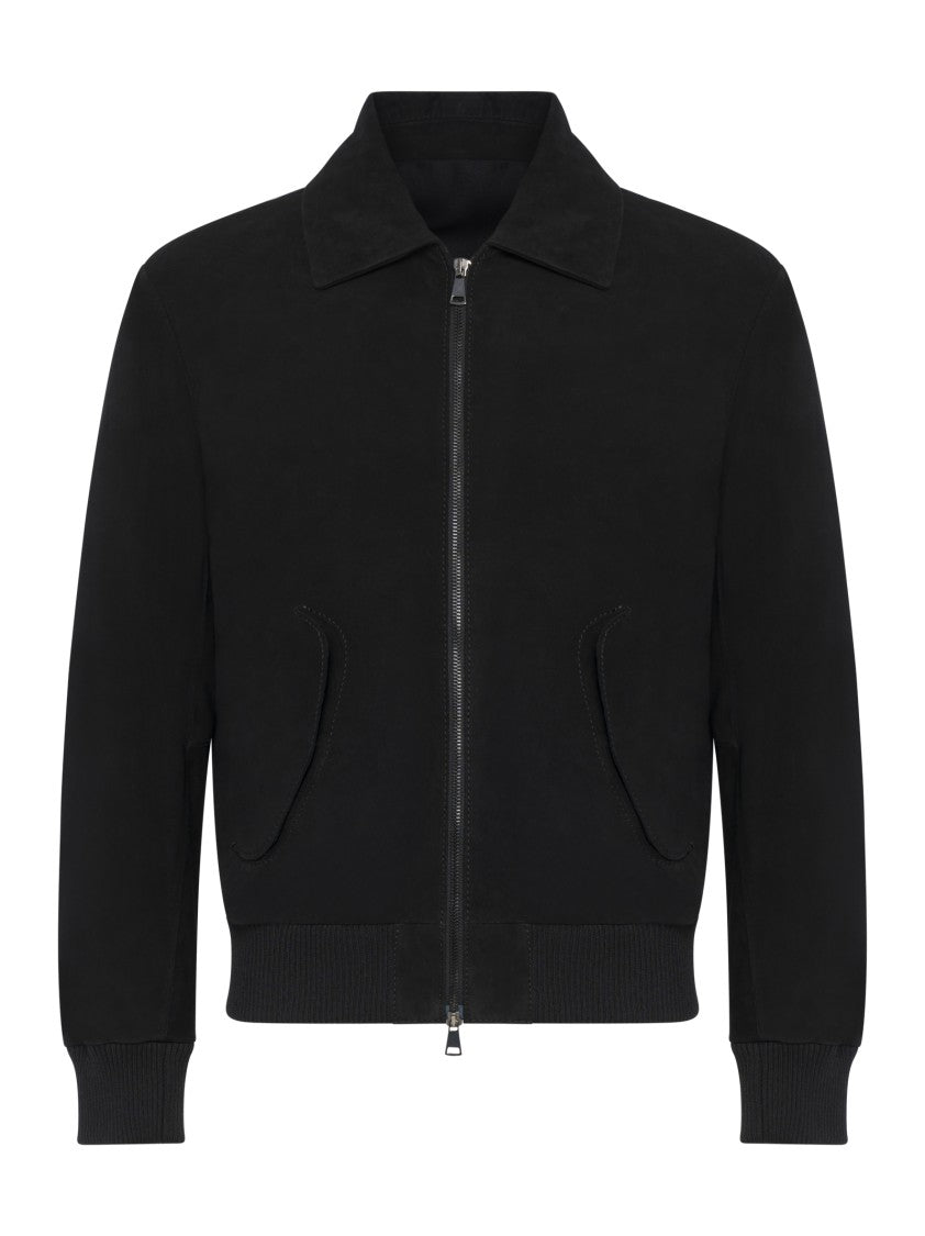 Franzese Collection Water-Repellent Suede Lambskin Jacket