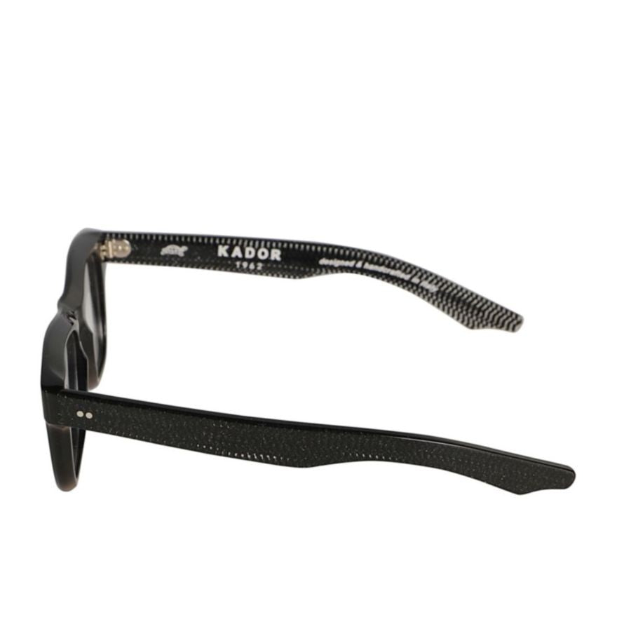 Kador Voyager 23 Textured Black Rectangular Frame Sunglasses