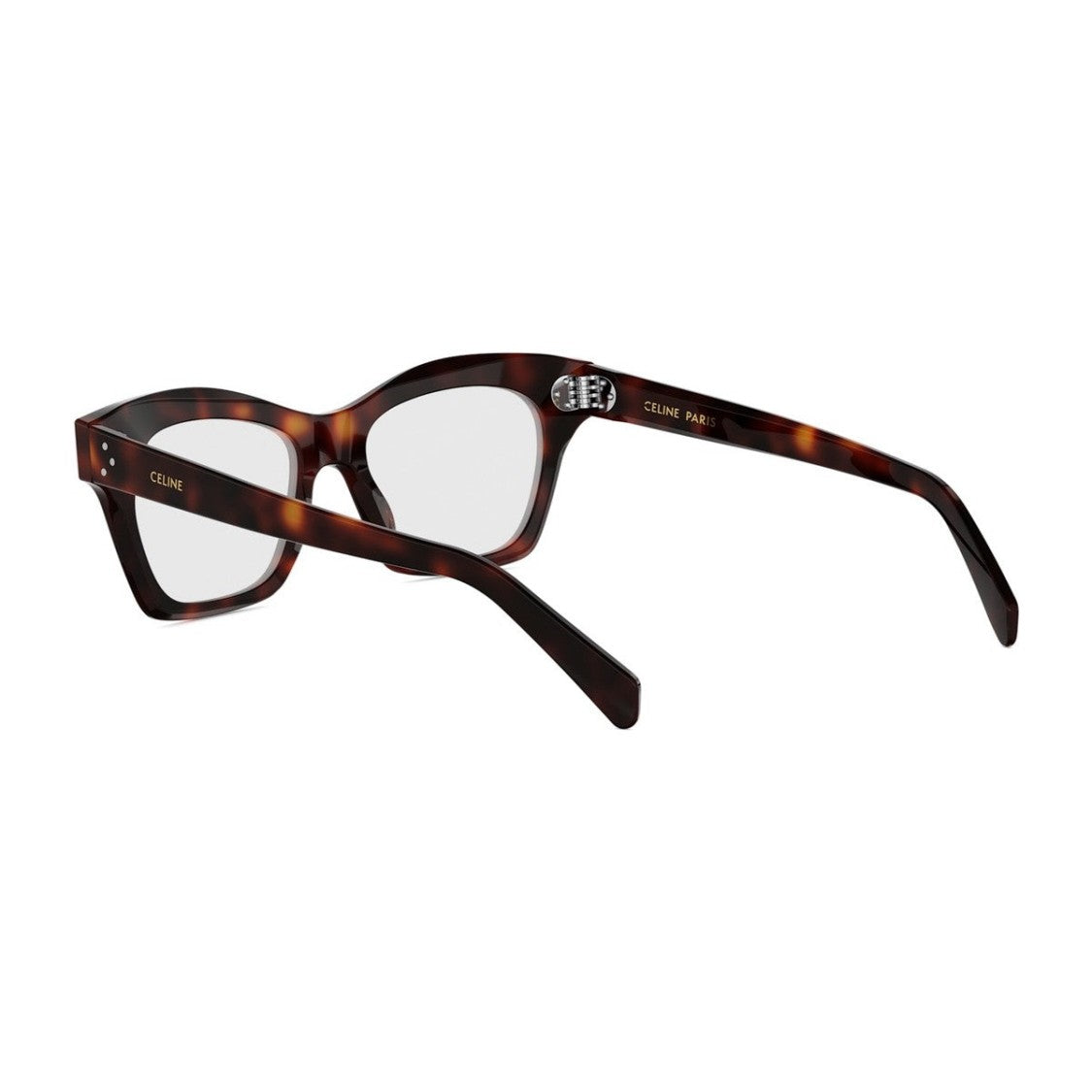 Celine Havana 3 Dots Hd Acetate Cat-Eye Sunglasses
