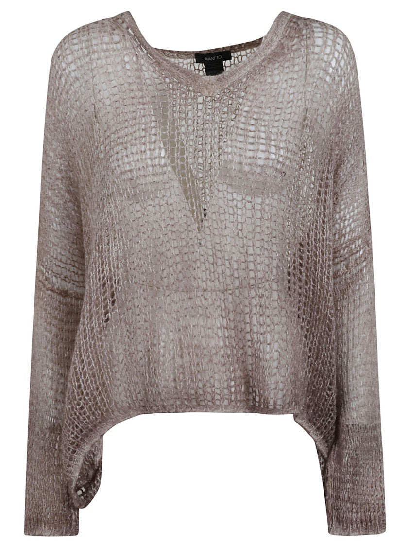 Avant Toi Nutmeg Cashmere Blend Sweater