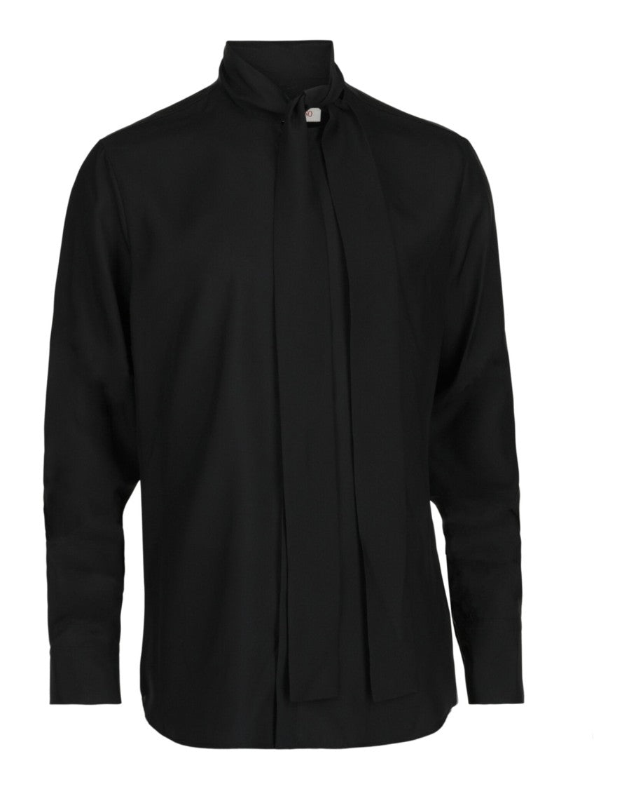 Valentino Crepe De Chine Silk Shirt