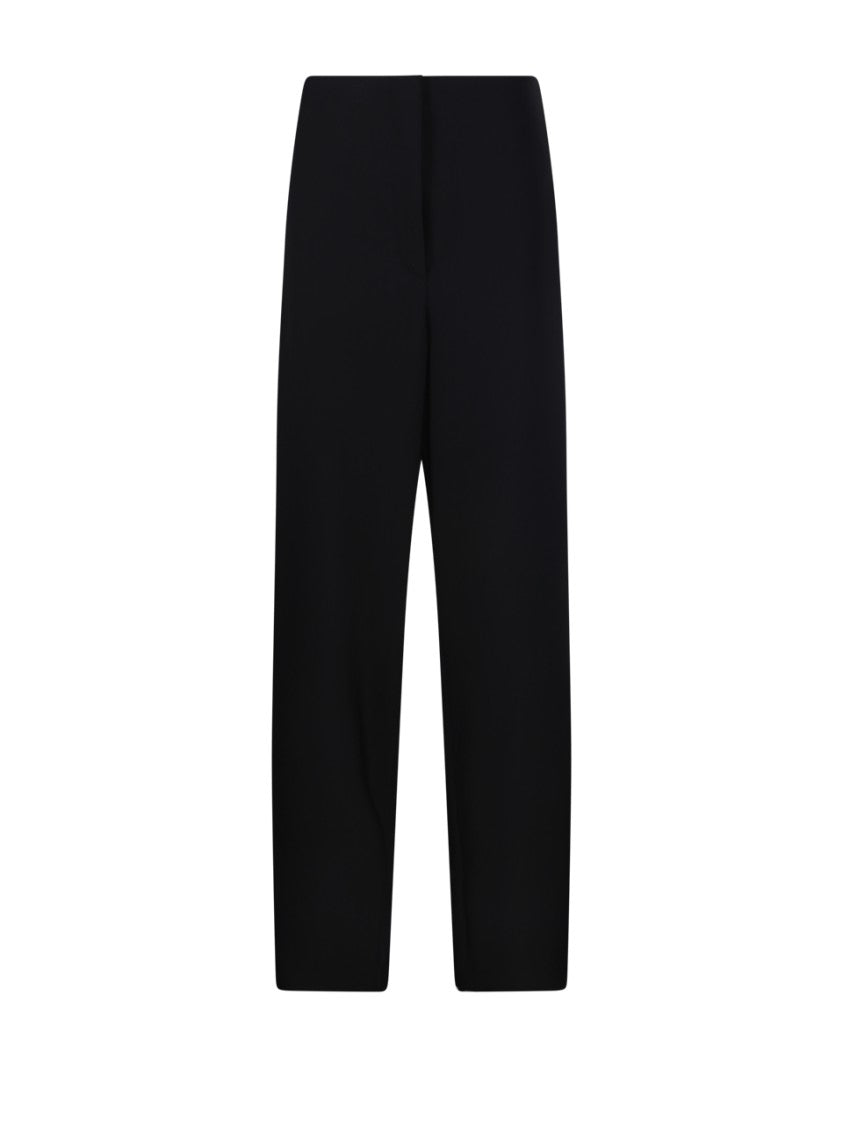 Max Mara High-Waisted Tailored Pants With Smooth Finish