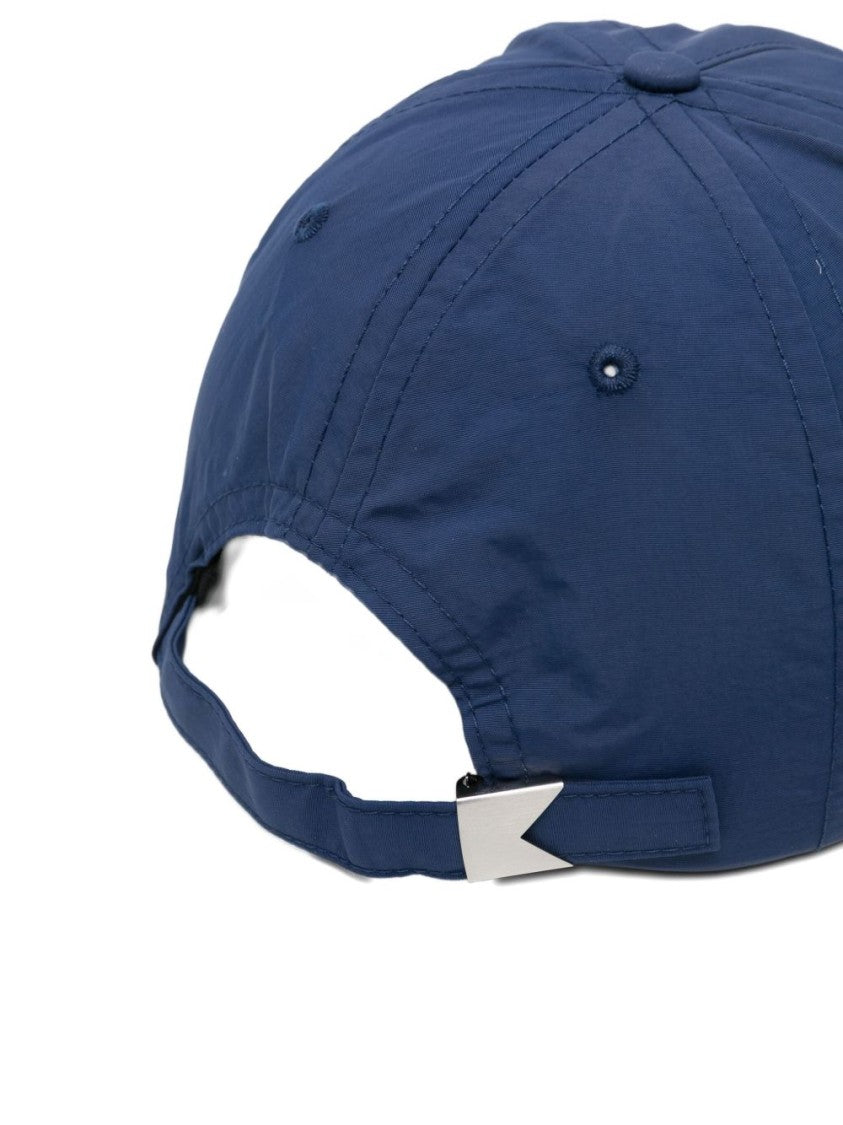 Rhude Navy Blue Leaf Embroidery Camden Hat