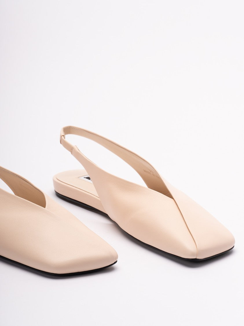 Jil Sander Pointed Toe Ballerinas