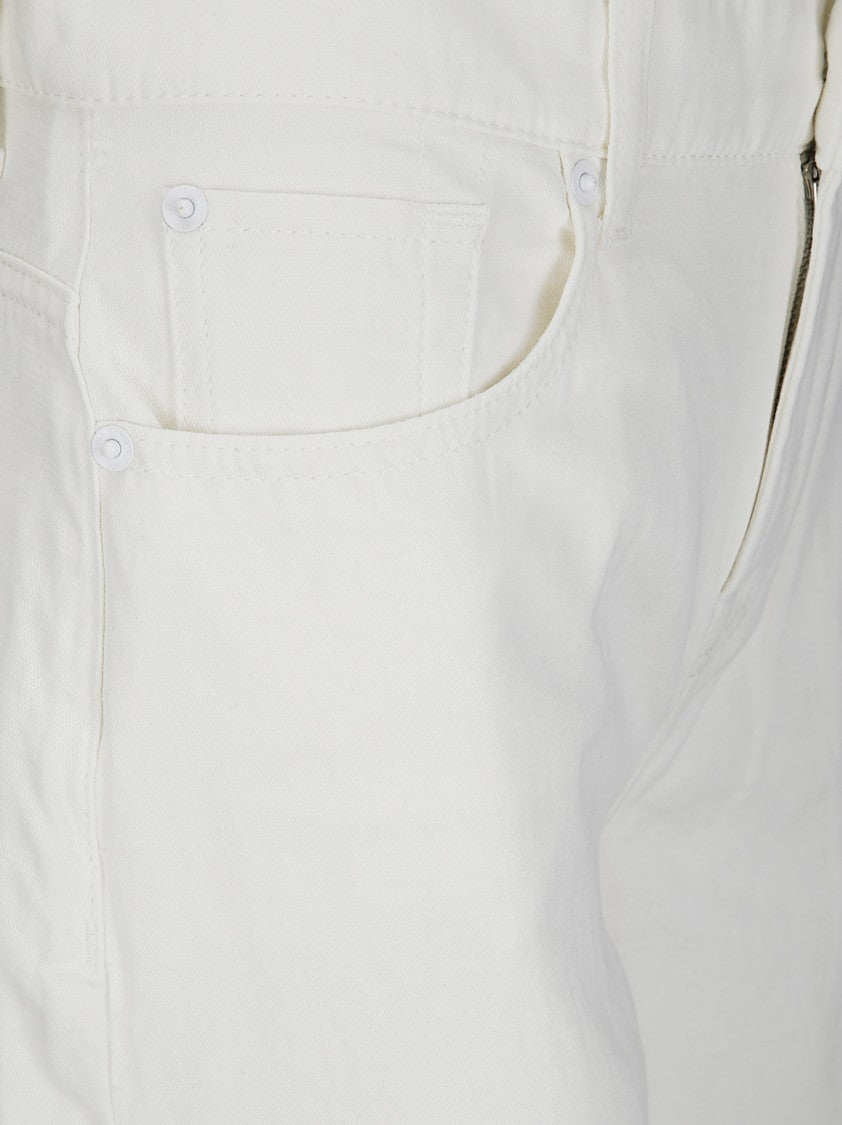 7 For All Mankind Willow Wide Linen Ostuni Palazzo Jeans