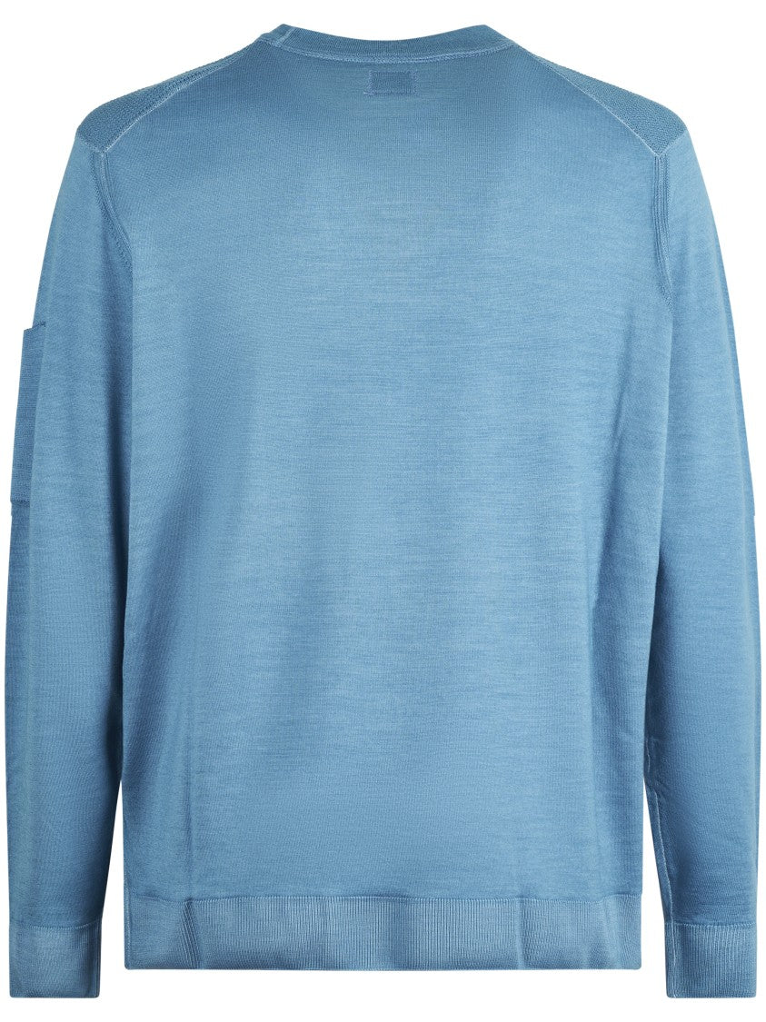 C.P. Company Fast Dyed Merino Wool Crewneck Sweater