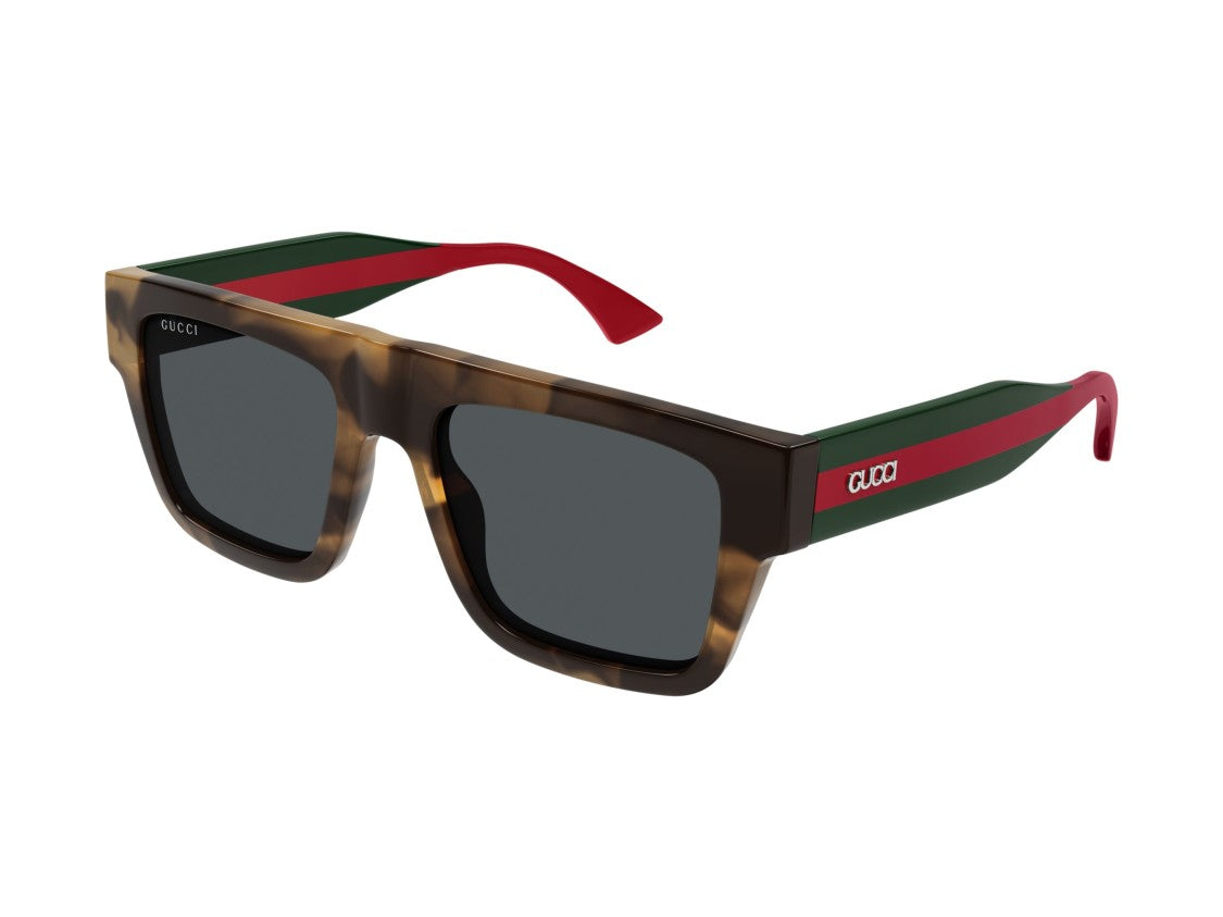 Gucci Gg1868s Tortoiseshell Oversized Square Sunglasses