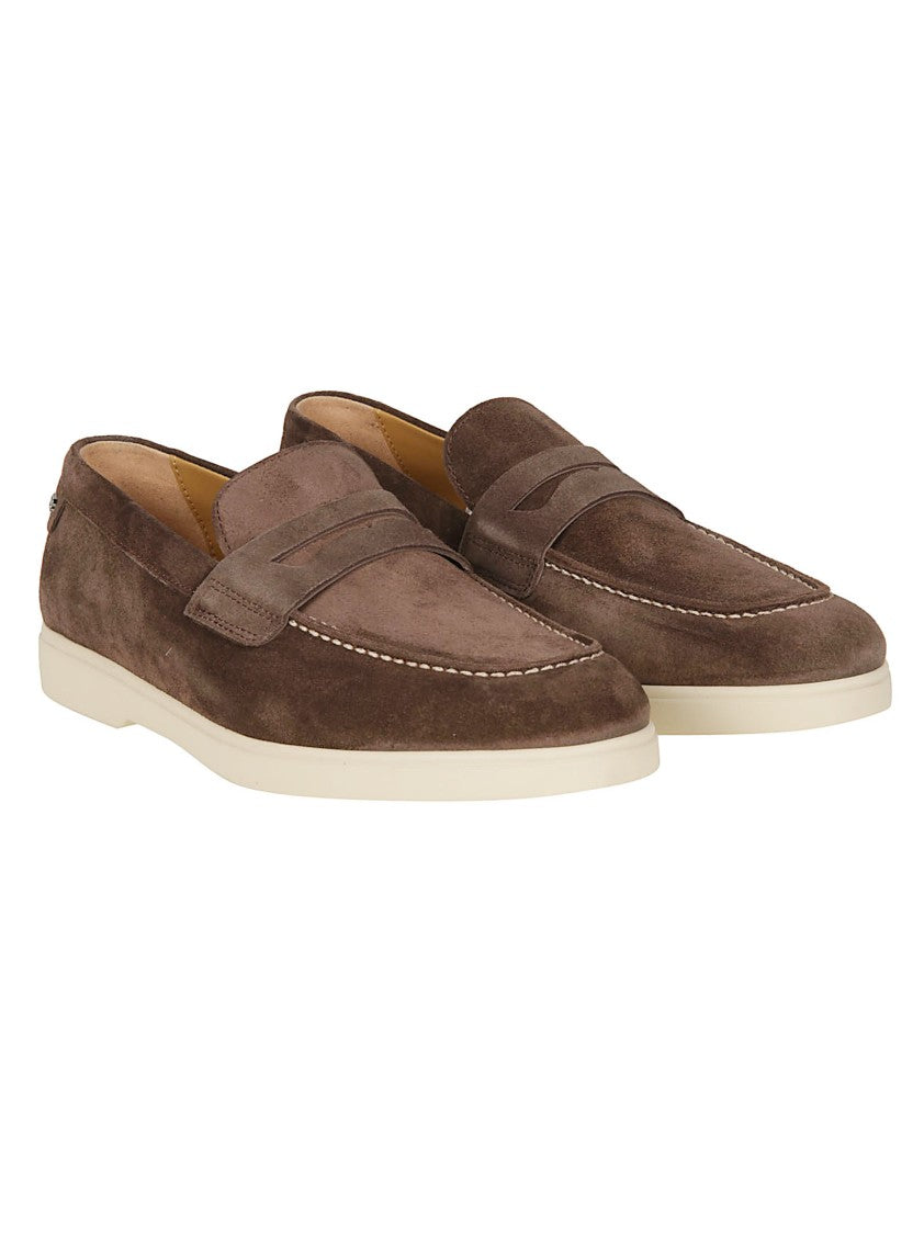 Baldinini Suede Classic Penny Loafers