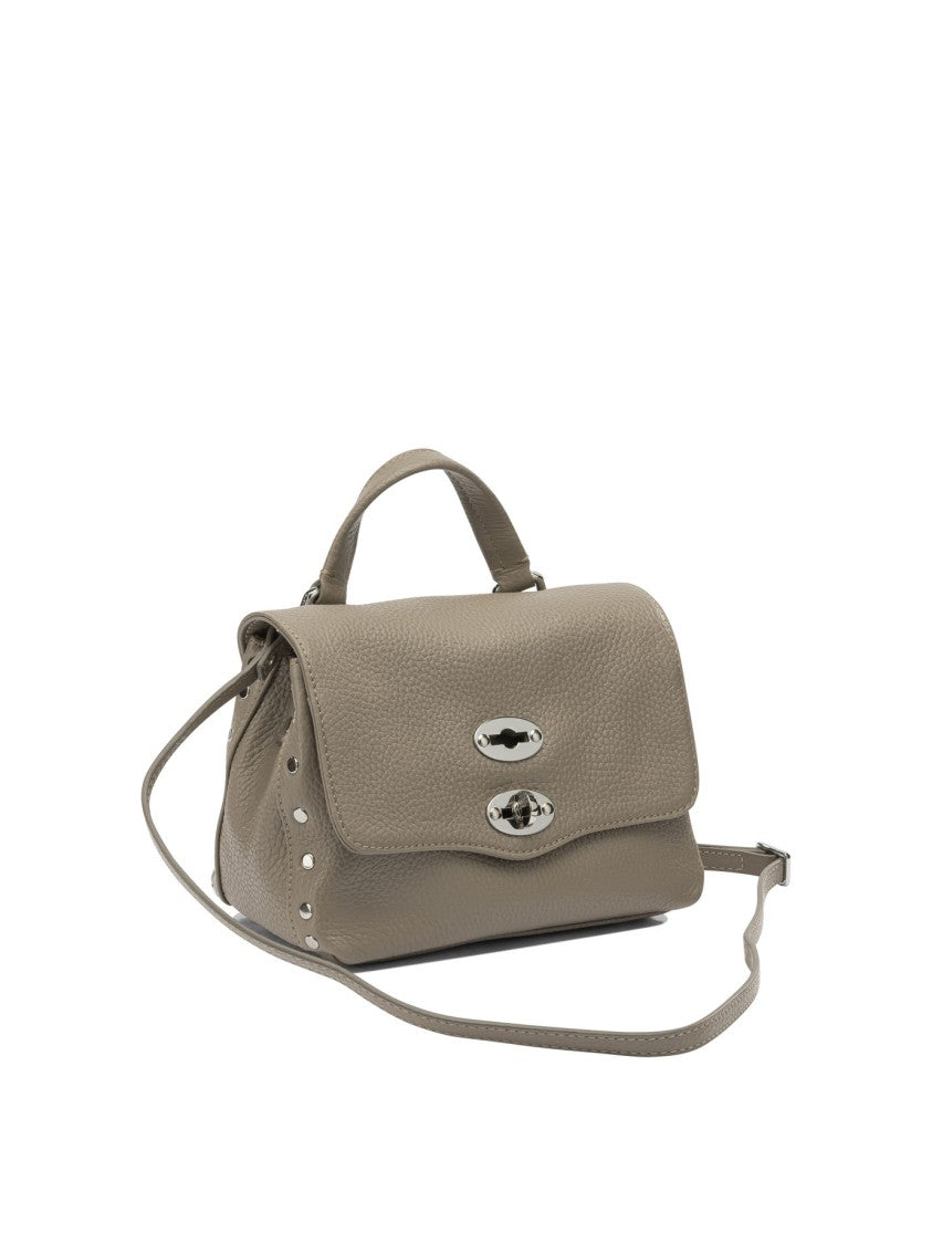 Zanellato Textured Leather Shoulder Bag