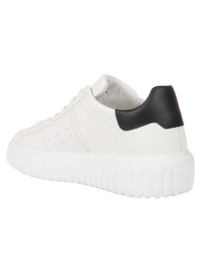 Hogan H Stripes White Leather Sneakers
