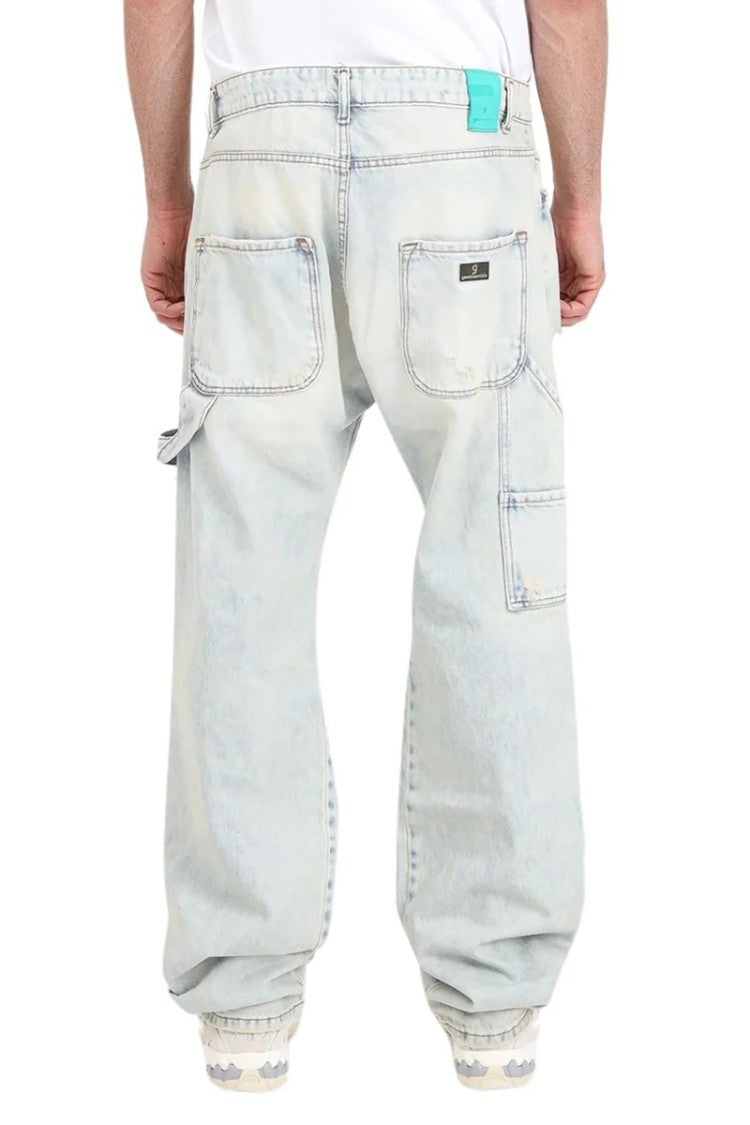 Gavensemble Light Blue Straight Fit Jeans