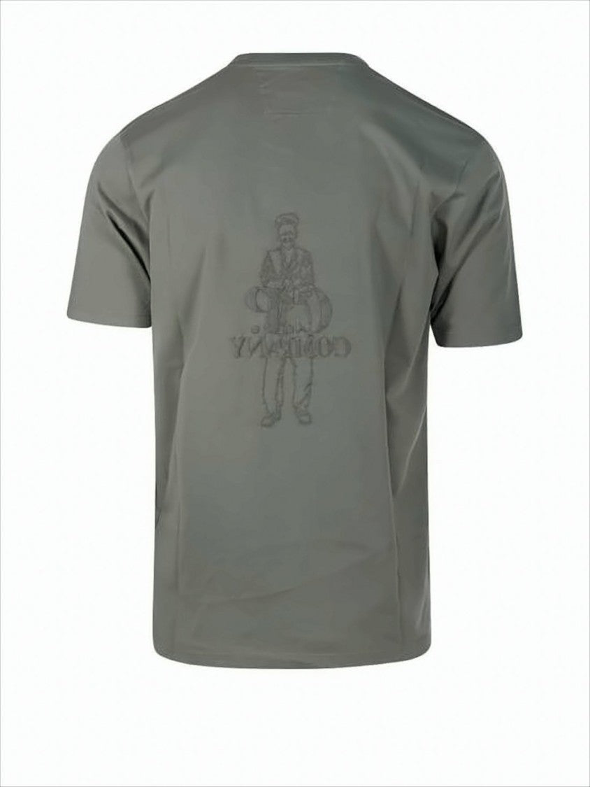 C.P. Company Short-Sleeve Tee With Graphic Print And Relaxed Fit