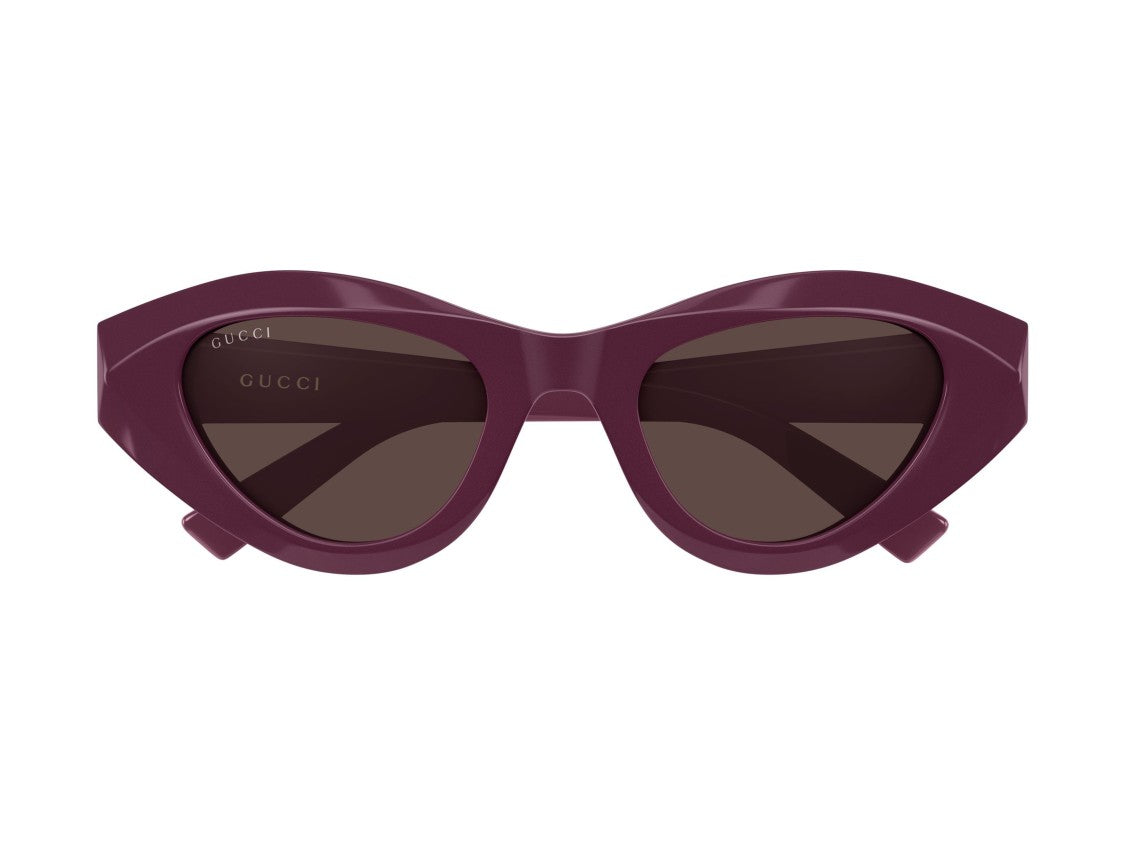 Gucci Silver Gg2201s Bold Cat-Eye Sunglasses