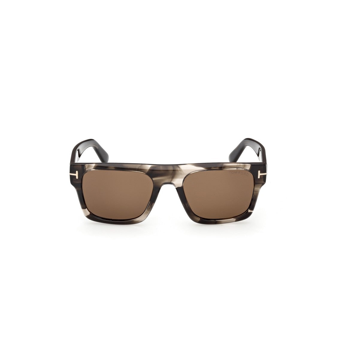 Tom Ford Ft1337 Bold Rectangular Frame Sunglasses