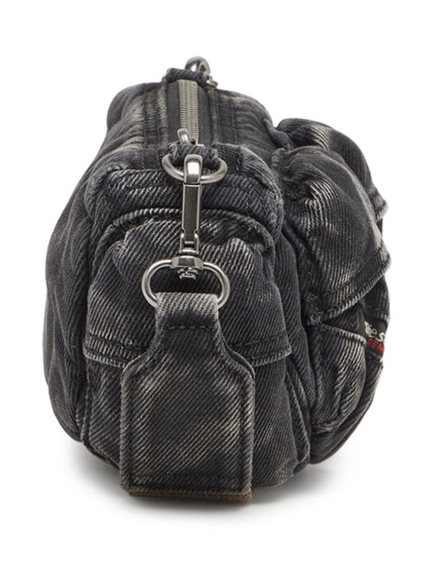 Diesel Compact Cotton Bag With Multiple Pockets