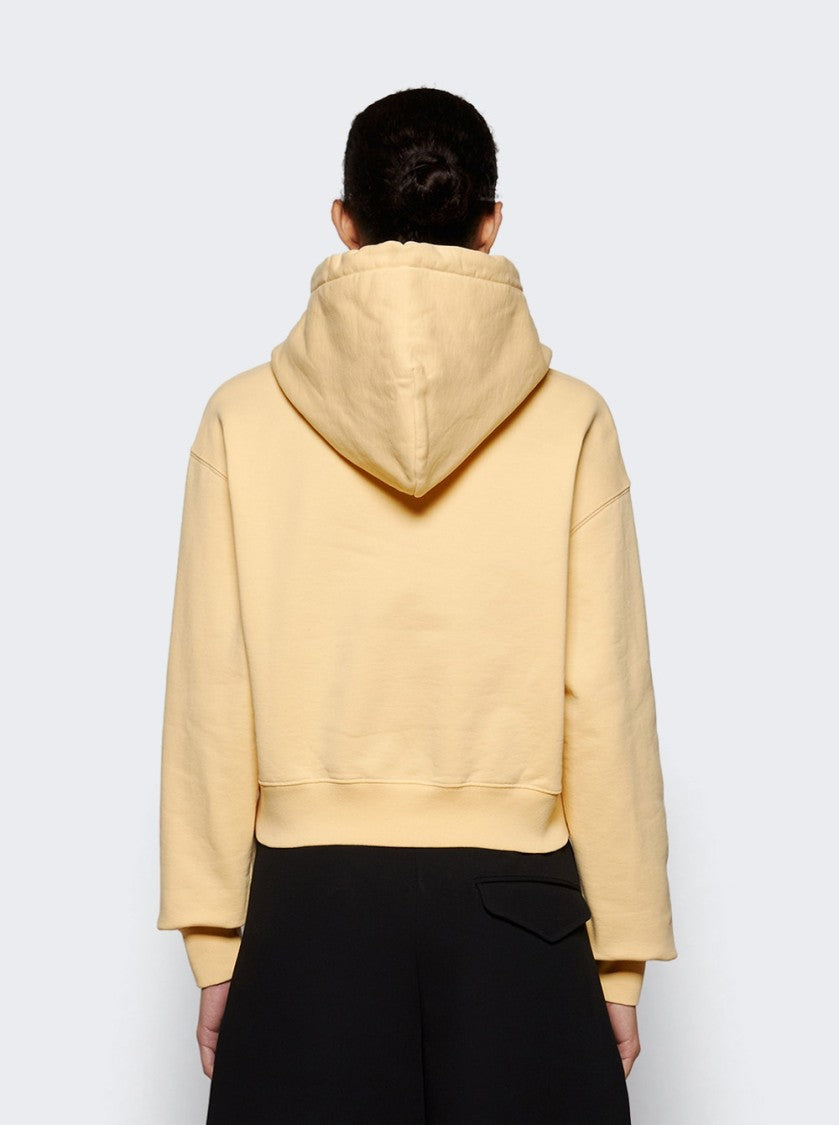 Jacquemus Gros Grain Hoodie Light Beige