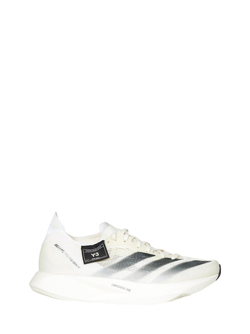 Y-3 Pristine White Sneakers