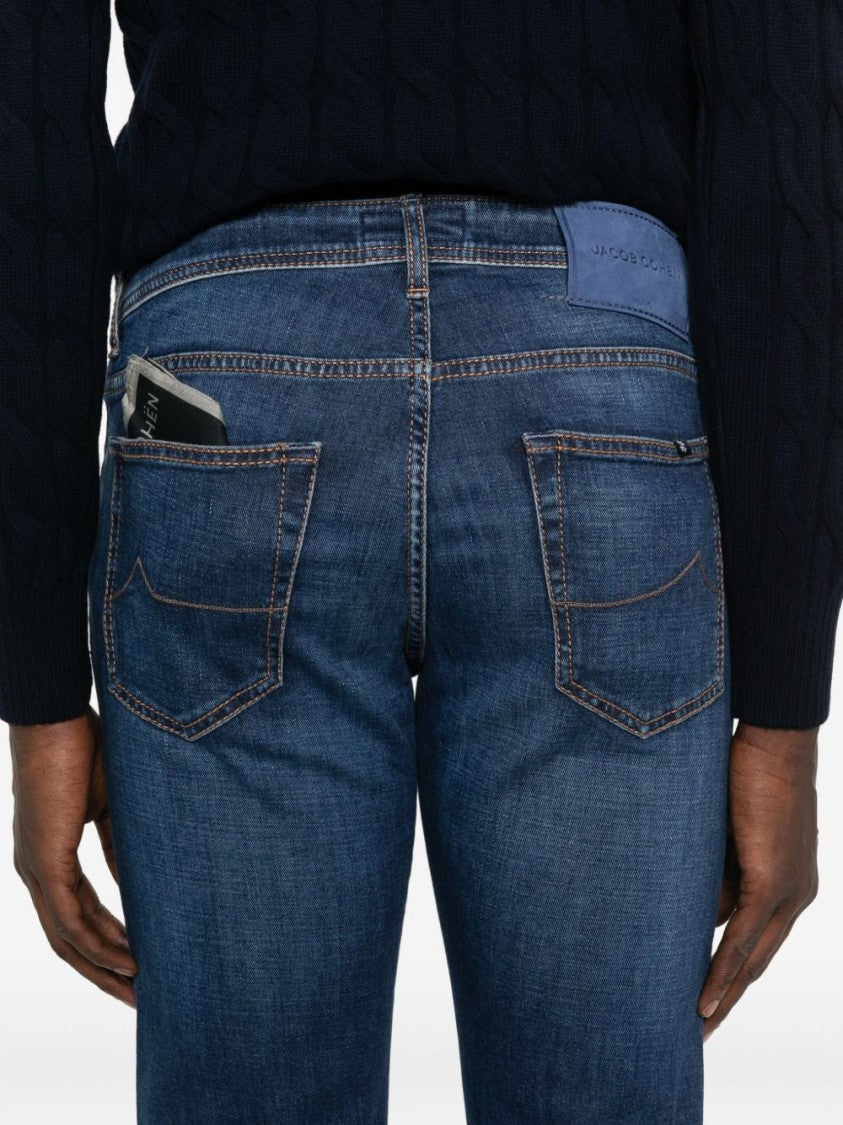 Jacob Cohen Straight-Leg Denim Jeans