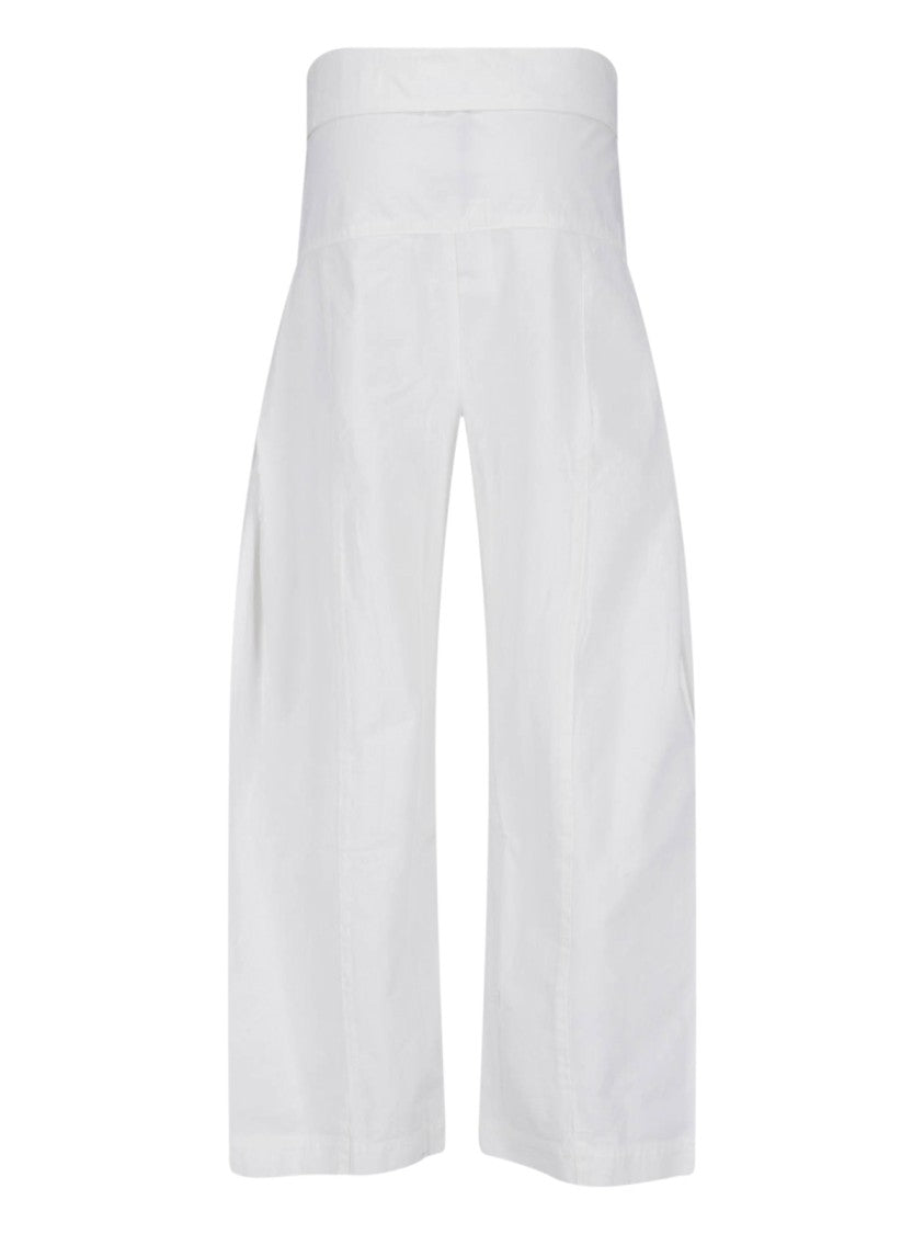 Matteau High-Waist Wide-Leg Trousers With Tie Belt