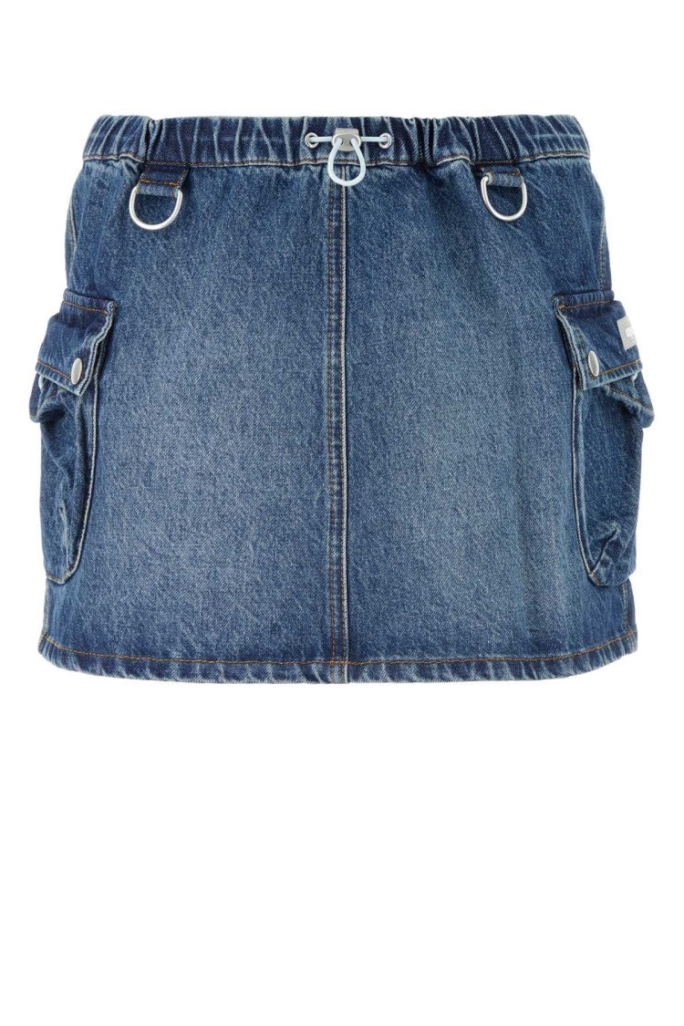 Coperni Denim Mini Shirt