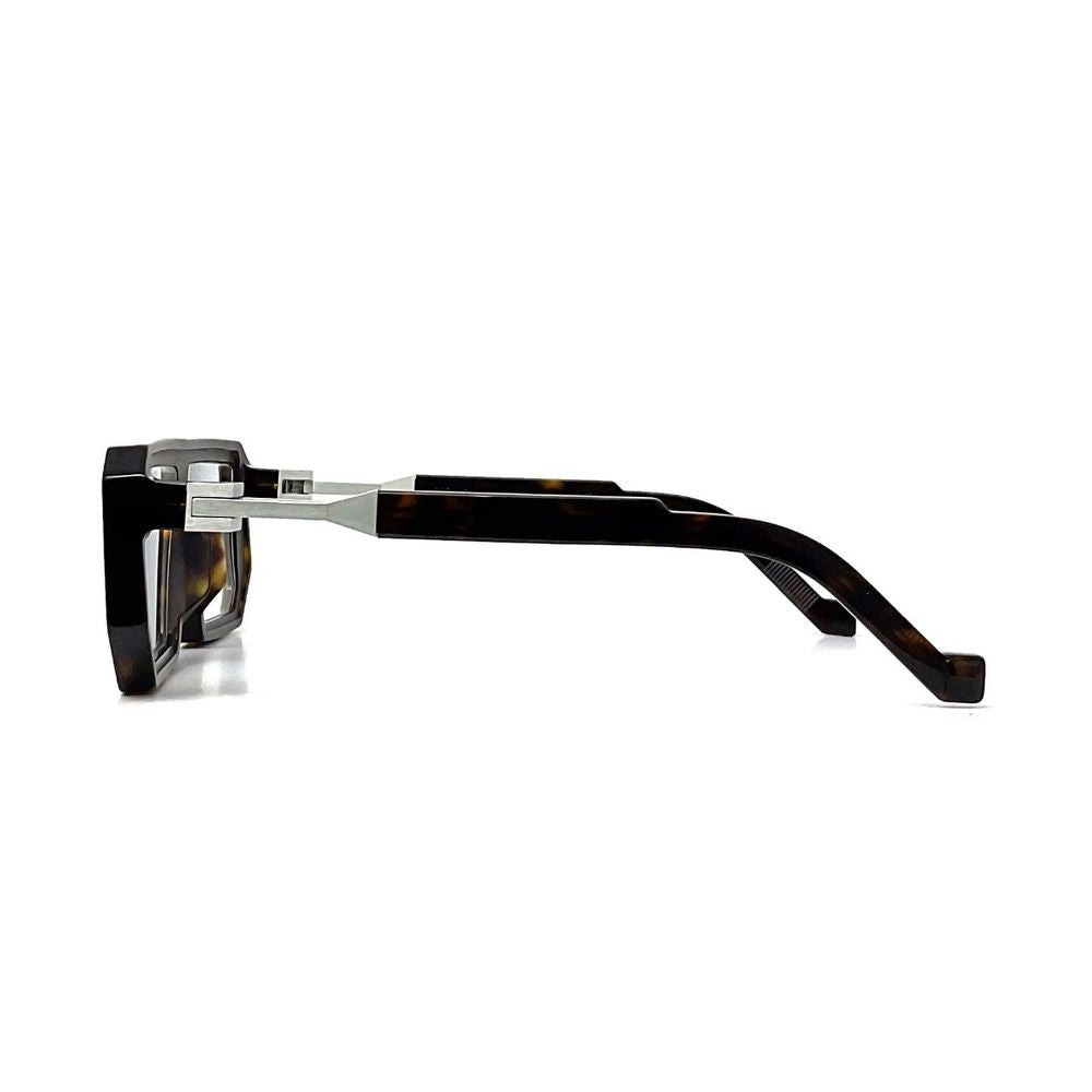 Vava Bl0030 Black Label Bold Rectangular Havana Sunglasses