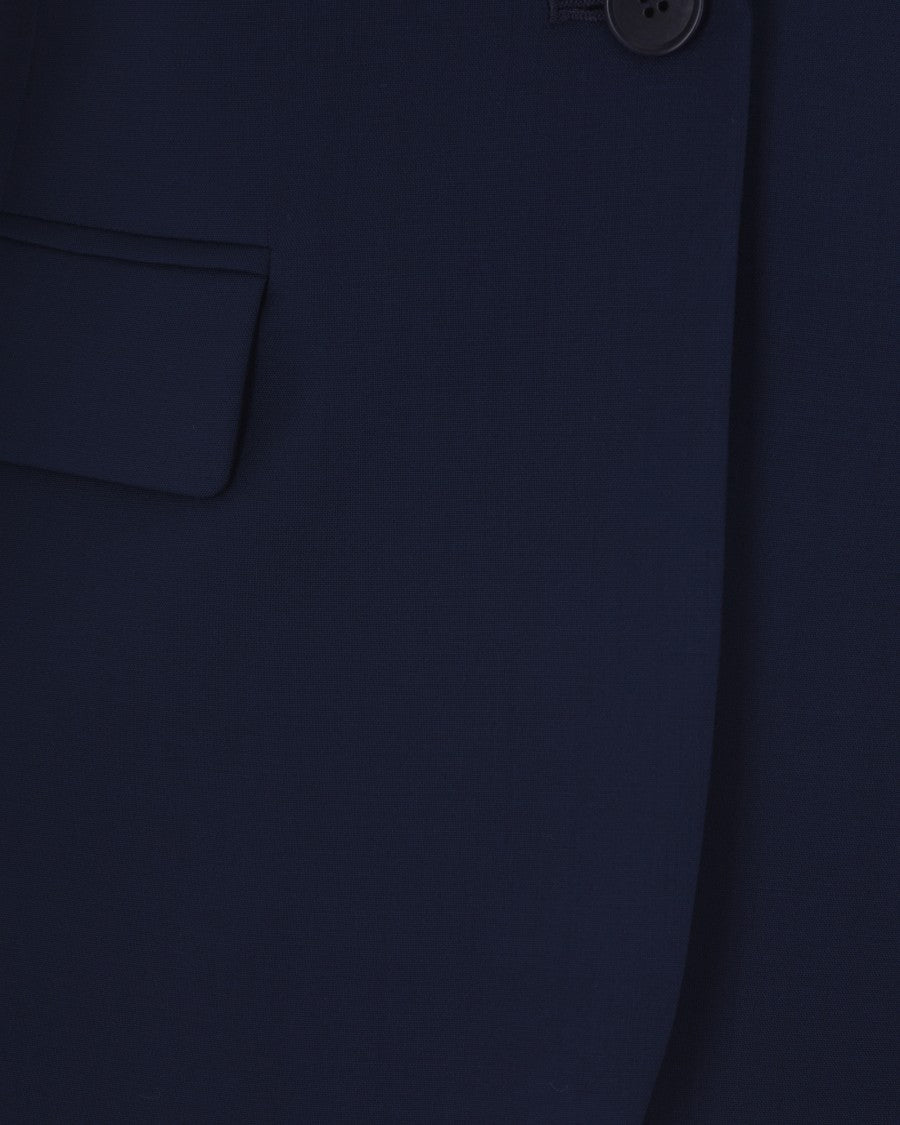 Max Mara Single-Breasted Blazer With Tailored Fit And Refined Details