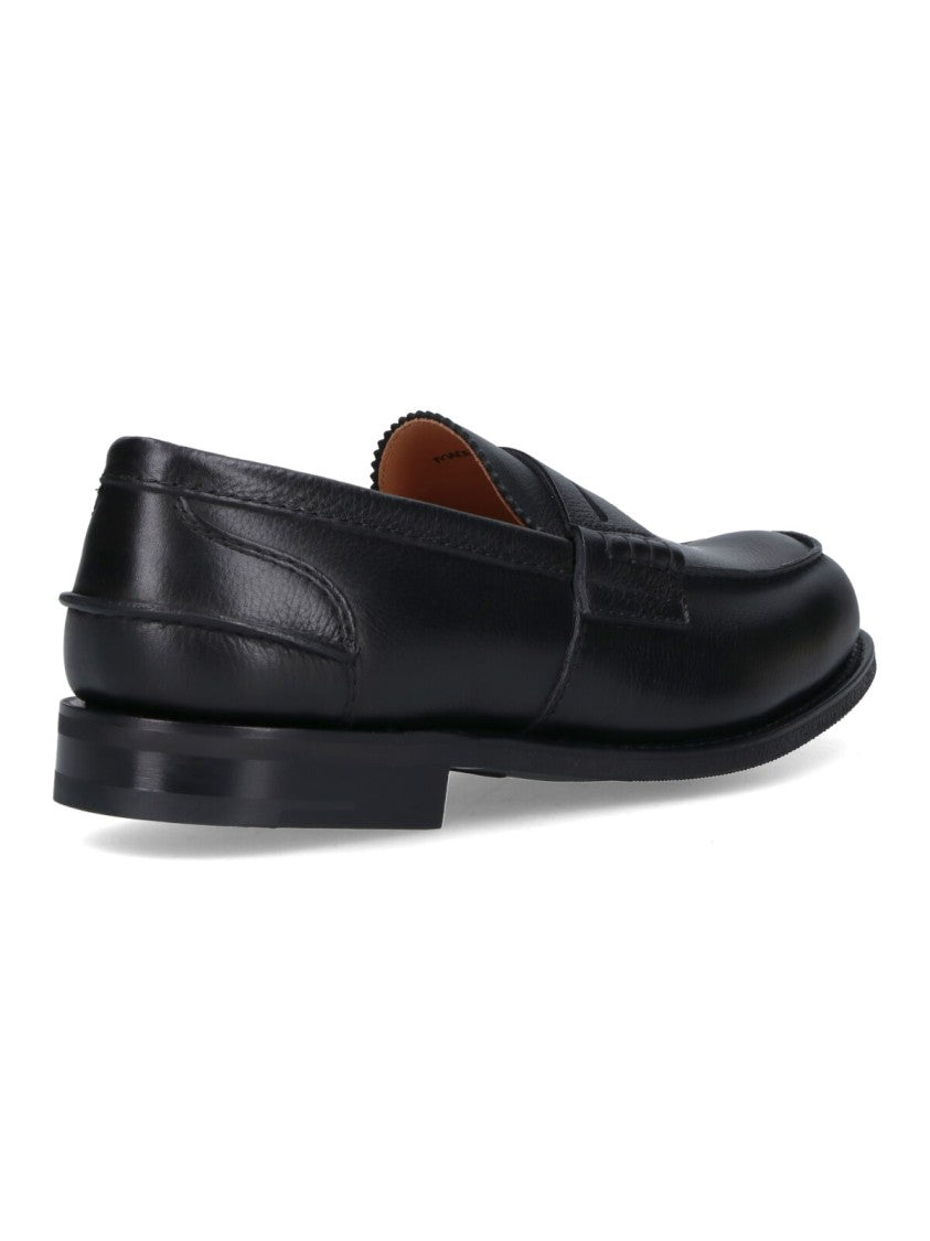 Church's Mocassino Pembrey 2.0 Black Calf Leather Slip-On Shoes
