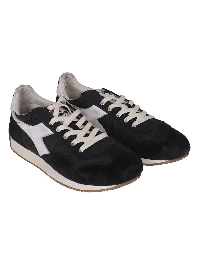 Diadora Black Equipe Vela Polyester Sneakers