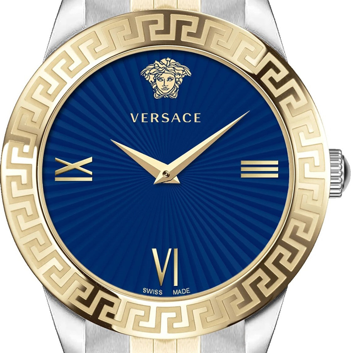 Versace Versace Greca Signature Quartz Watch With Oval Case