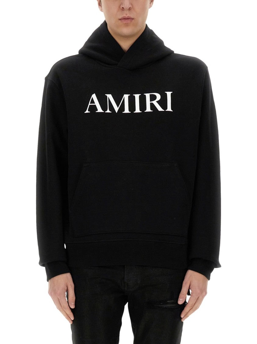 Amiri Relaxed-Fit Black Sweatshirt