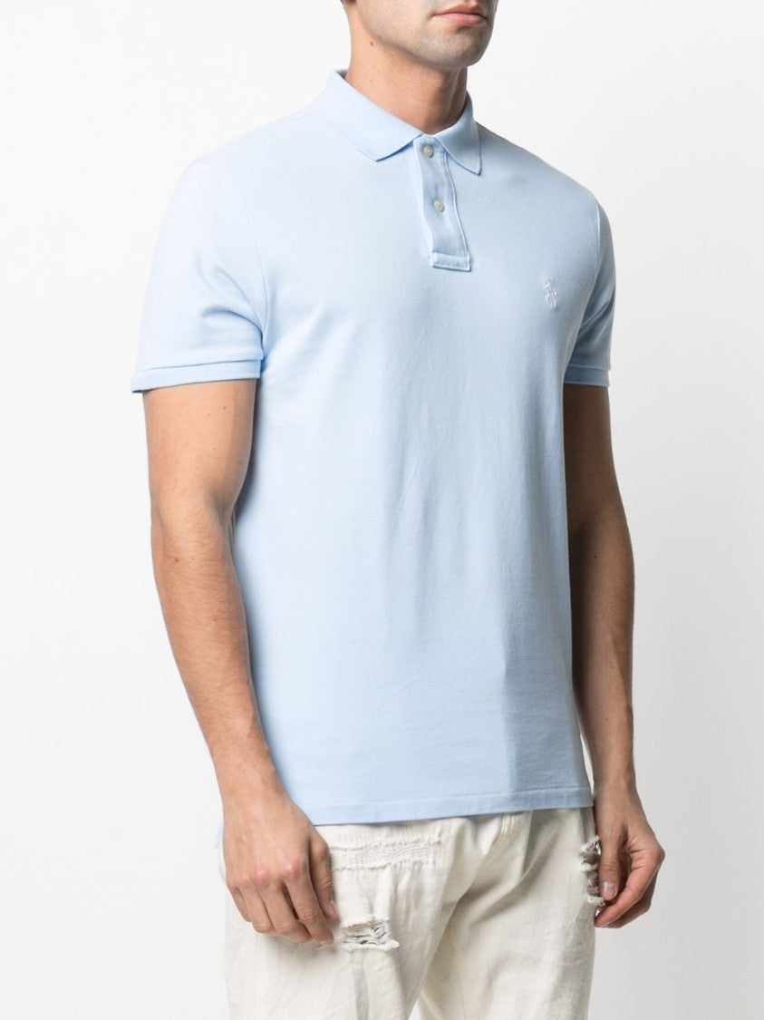 Polo Ralph Lauren Light Blue Cotton Polo Shirt