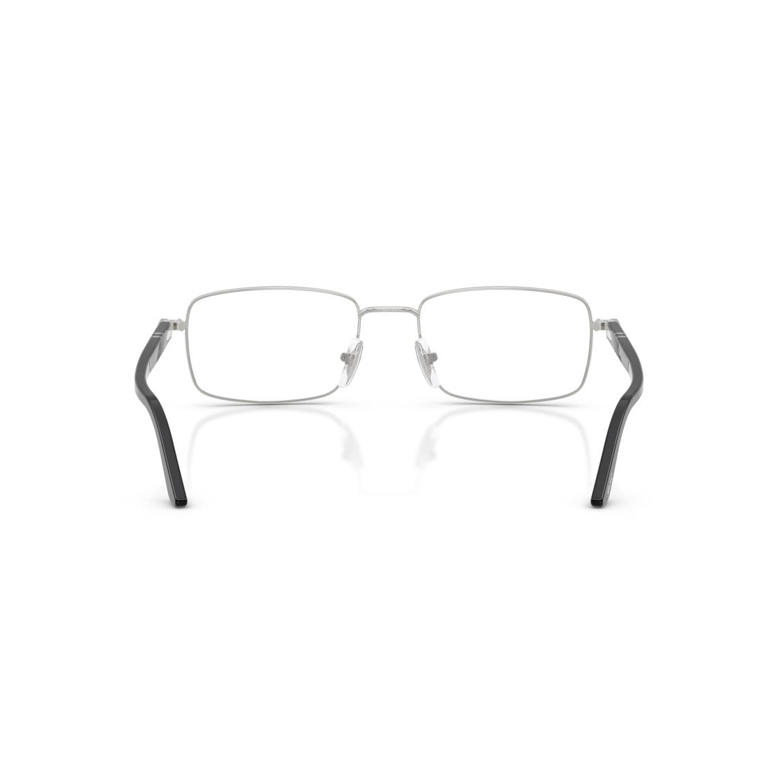 Persol 0Po1029v  Rectangular Metal Frame Eyeglasses With Adjustable Nose Pads