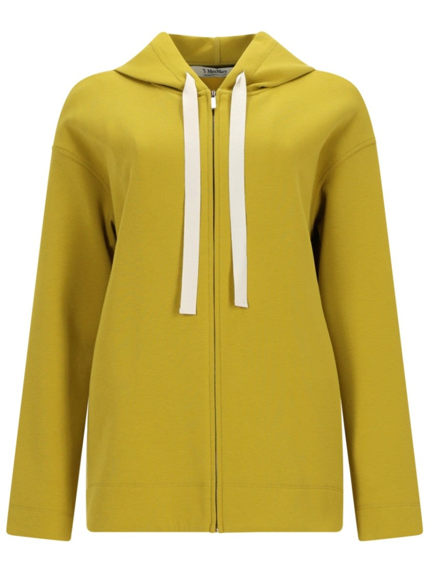 Max Mara Doria Relaxed-Fit Zip-Up Cotton-Blend Hoodie
