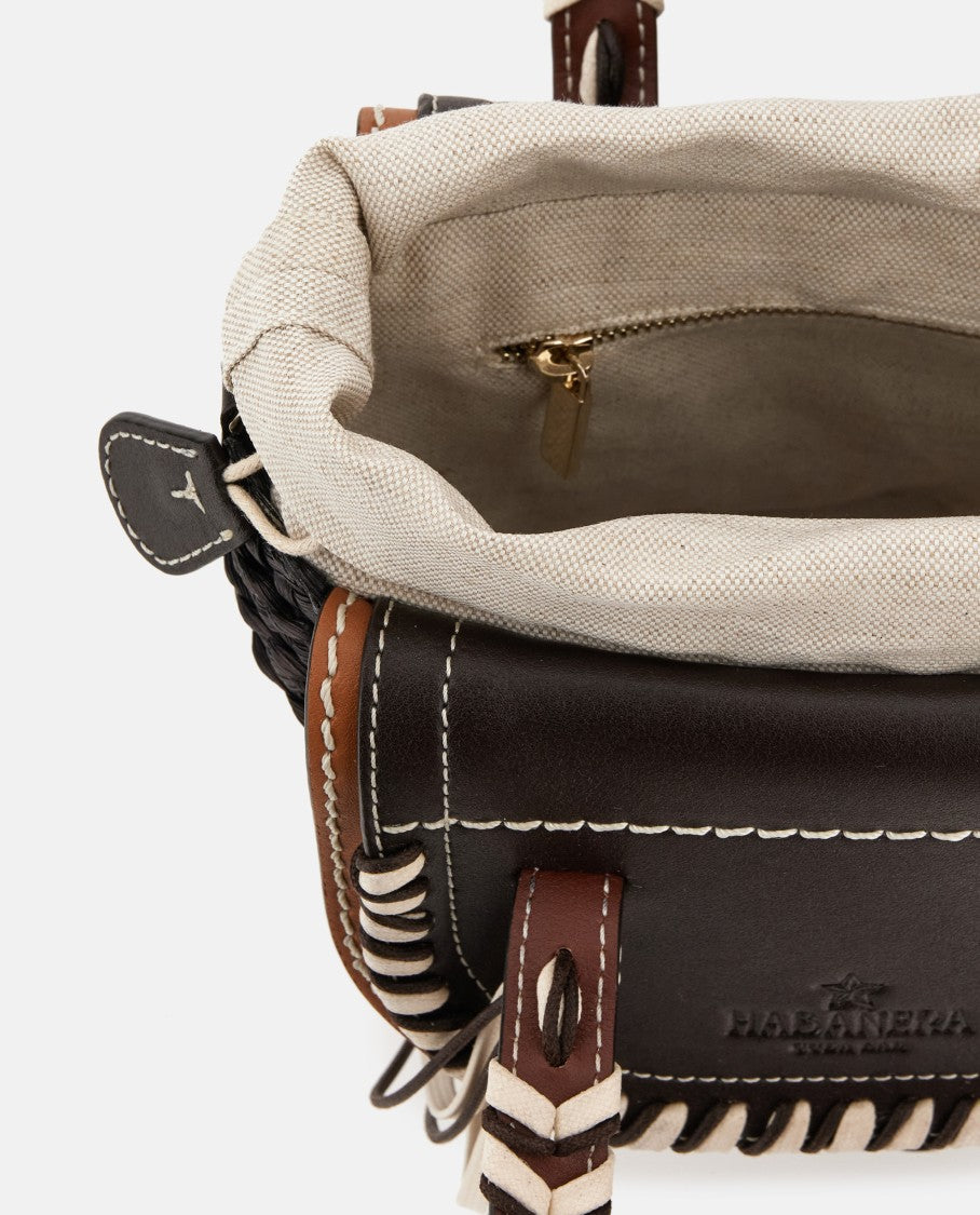 Cuba Lab Habanera Leather Handbag