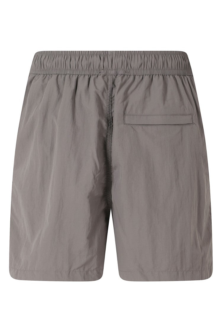 Represent Taupe Core Polyester-Blend Swim Shorts